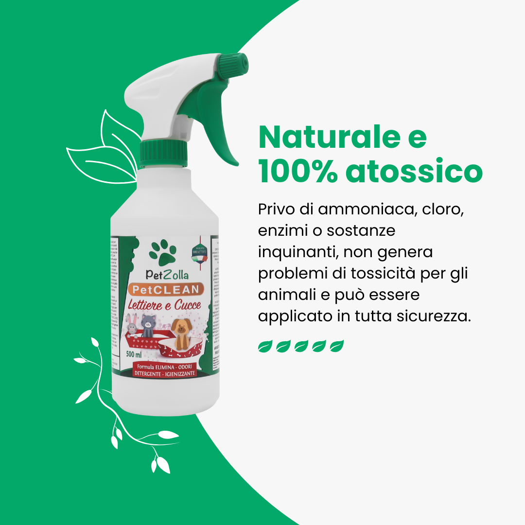 Spray Lettiere e Cucce